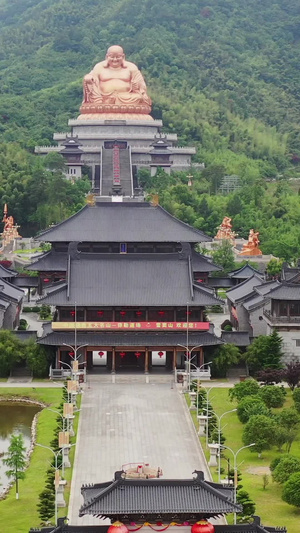 浙江宁波雪窦山雪窦寺风光宁波旅游32秒视频