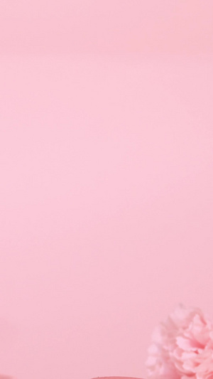 粉色INS冰爽红色果汁马卡龙16秒视频