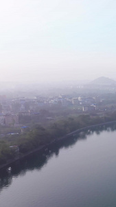 航拍桂林市桂林空镜视频