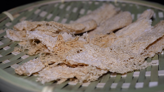 竹荪干货蘑菇土特产农产品煲汤视频