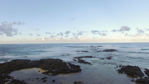 海岛旅游度假蓝天大海航拍44秒视频