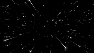 动态流星放射透明背景视频元素29秒视频