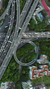 广州立体交通垂直航拍航拍中国视频