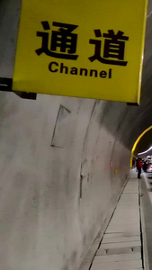 高速公路山底隧道堵车场景私家车视频