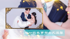 小清新婚礼相册pr模板55秒视频