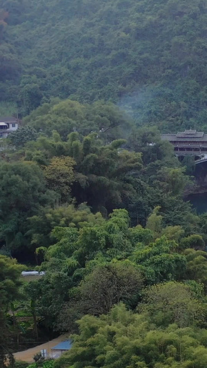 广西河池刘三姐故里下枧河风光广西旅游24秒视频