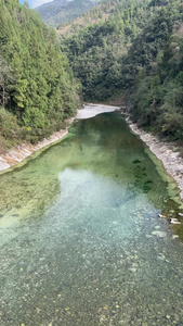 农村河流风景4K实拍视频[村里人]视频