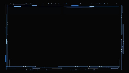 科技信息面板框2（可输出A通道）视频