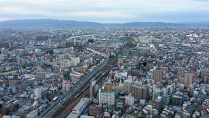 在日本的市建筑11秒视频