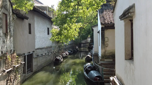 浙江绍兴鲁迅故居5A景区实拍视频