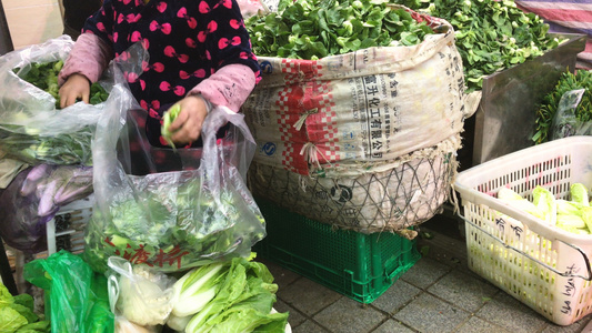 城市菜市场超市蔬菜食材4k生活居家素材视频