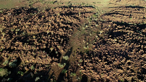 纳米比亚南部空中景观21秒视频