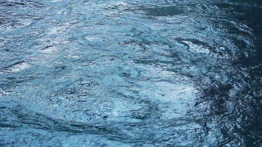河流水面流水水背景水面反射[淙淙]视频