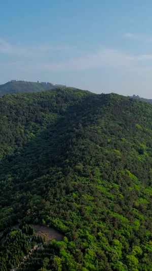 航拍5A级景区苏州穹窿山苏州旅游48秒视频