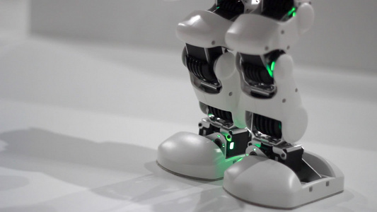 机器人腿跳舞机器人舞步机械技术视频