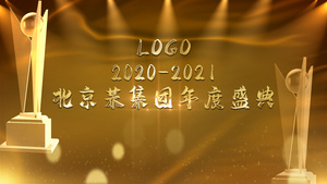 璀璨大气集团年会颁奖盛典AE模板49秒视频