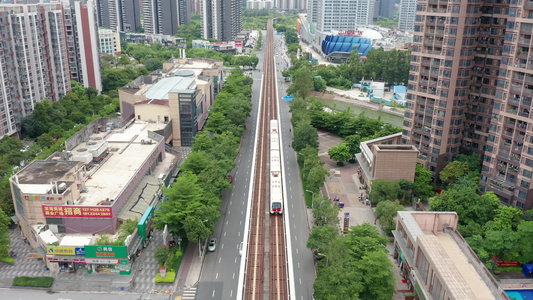 南沙蕉门地铁4号线视频