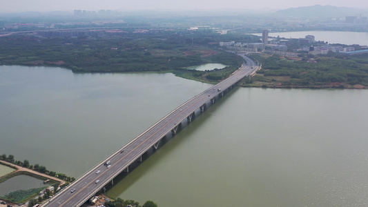 武汉藏龙桥自然风光4K视频视频