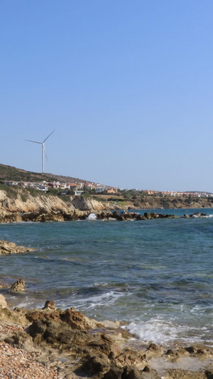 欧洲爱琴海实拍视频合集地中海56秒视频