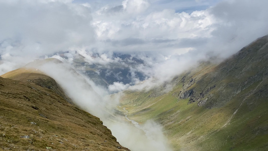 Obergurgl高山是OztztalalpsAustria视频