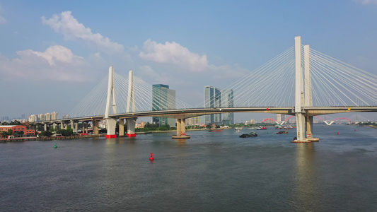 4K广州新光大桥视频