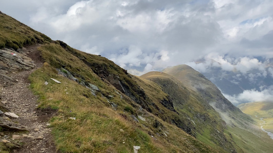 Obergurgl高山是OztztalalpsAustria视频