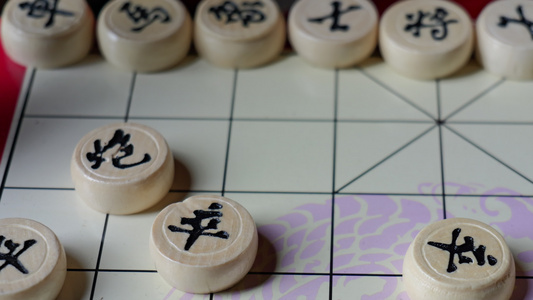 中国象棋实拍视频