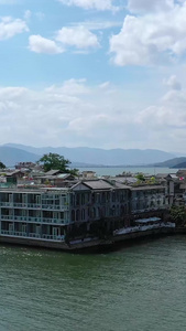 大理洱海双廊环绕航拍暑期旅行视频