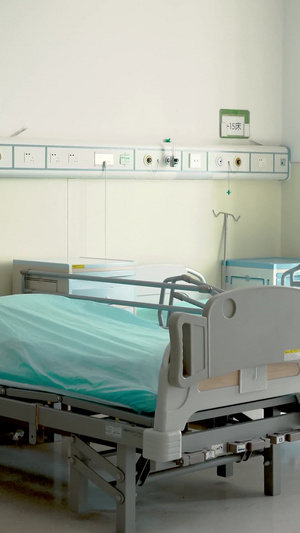 医院病床实拍25秒视频
