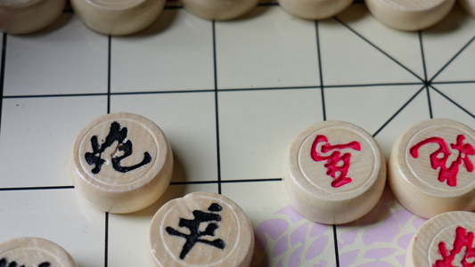 中国象棋实拍视频