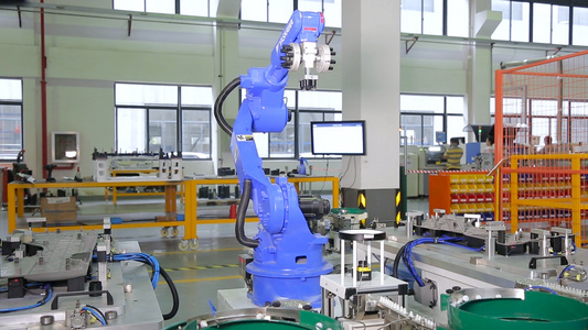 机器人自动生产[自动测试]视频