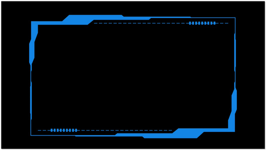 科技感视频框视频