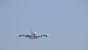 飞机接近机场26秒视频