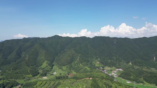 航拍湖南株洲炎帝陵5A景区视频