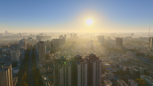 4K喀什平流雾视频