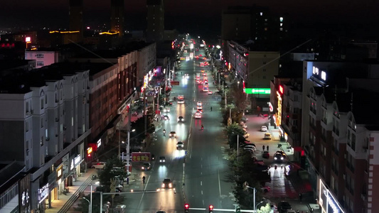 小城夜景视频