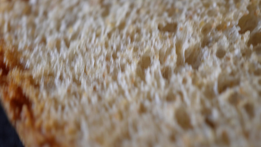 全麦吐司切片面包蜂窝视频