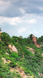 千山风景区天外天景点延时风景名胜视频