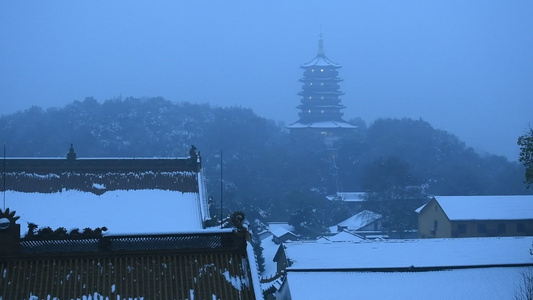 杭州雷峰塔视频