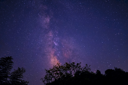 梦幻星空4k银河延时视频视频