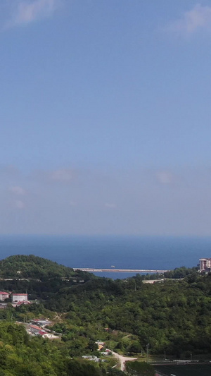 航拍土耳其旅游城市地中海海滨城市费特希耶全景旅游目的地72秒视频