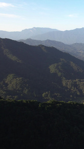 航拍5A安徽天堂寨风景区山脉山峦视频风景名胜视频