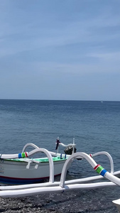 海边蜘蛛船竖屏视频竖版本视频视频