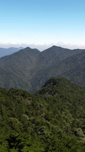 航拍5A安徽天堂寨龙剑峰景区天屏峰视频旅游度假视频