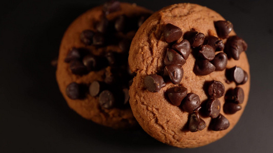 【镜头合集】曲奇饼干甜品零食巧克力饼干视频