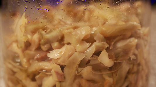 调料腌制水疙瘩咸菜丝自制榨菜视频