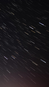 天空自然夜景星空星轨星座流星延时摄影天空空镜视频