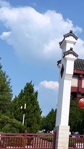湖南长沙5A级红色旅游花明楼景区刘少奇故居纪念馆素材5A级景区视频