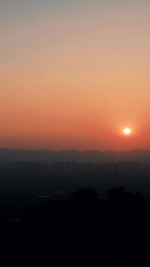 延时太阳落山7秒视频