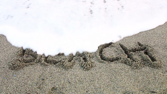 字词海滩视频